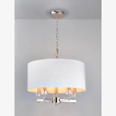 John Lewis John Lewis Greta Ceiling Light, Dove Grey