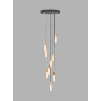 John Lewis Tala Basalt LED Nine Pendant Cluster Ceiling Light