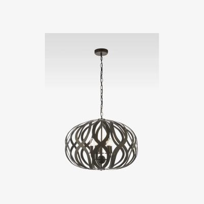 John Lewis Bay Lighting Tivoli 5 Arm Ceiling Light, Antique Bronze