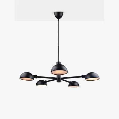 John Lewis Nordlux Nomi Pendant Ceiling Light, Black