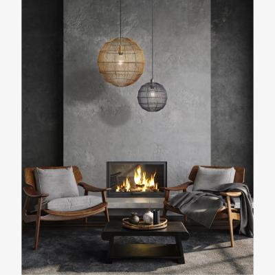 John Lewis Industville Handcrafted Wire Cage Pendant Ceiling Light, 48cm