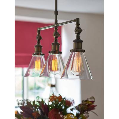 John Lewis Laura Ashley Isaac 3 Pendant Bar Ceiling Light