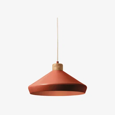 John Lewis MADE Albert Ceiling Pendant Light, Red