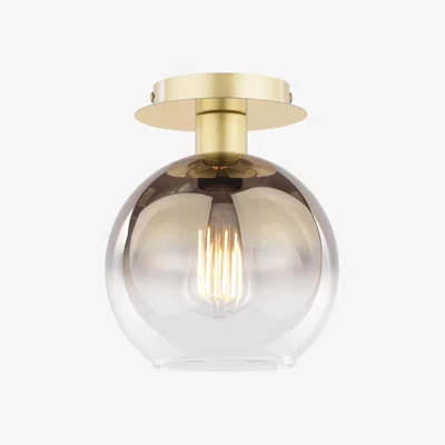 John Lewis Där Lycia Semi-Flush Mirror Ceiling Light