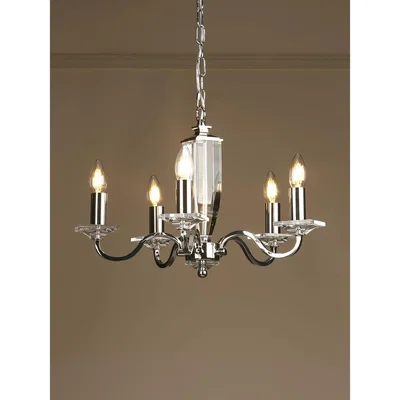 John Lewis Laura Ashley Carson Chandelier Ceiling Light