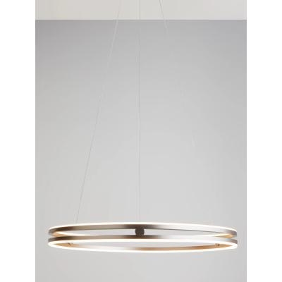 John Lewis John Lewis & Partners No.209 Wheel LED Ceiling Light, Matt Nickel