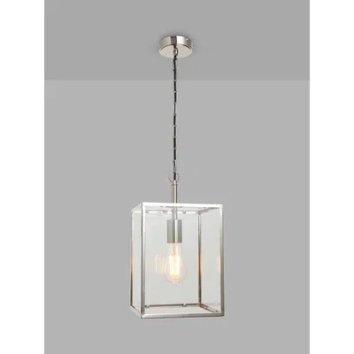 John Lewis Bay Lighting Avebury Ceiling Light, Nickel
