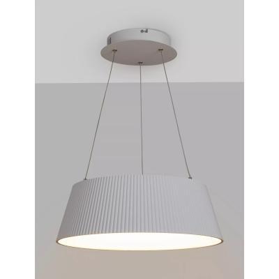 John Lewis John Lewis & Partners Fluted Hoop LED Ceiling Light, White