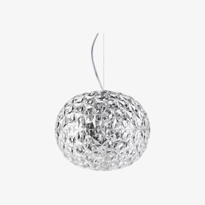 John Lewis Kartell Planet LED Crystal Ceiling Light, Clear