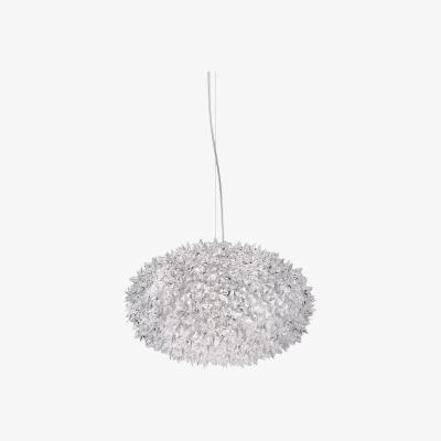 John Lewis Kartell Bloom Pendant Ceiling Light, Clear