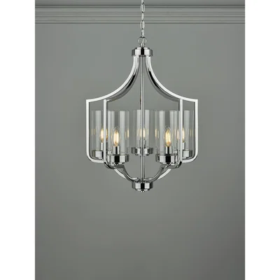 John Lewis Laura Ashley Joseph Chandelier Ceiling Light, 5 Arm