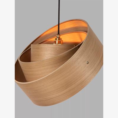 John Lewis Tom Raffield Semper Pendant Ceiling Light, Oak