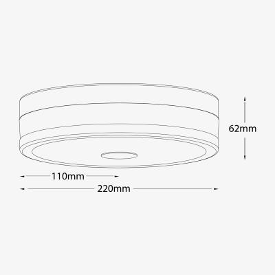 John Lewis John Lewis & Partners Shiko Bathroom Ceiling Light