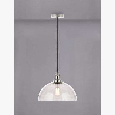 John Lewis Pacific Cecilia Glass Dome Pendant Ceiling Light