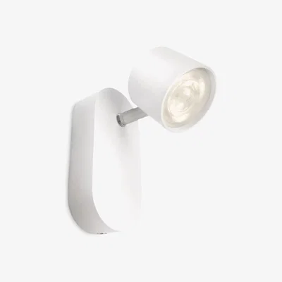 John Lewis Philips Star LED Single Spotlight, White