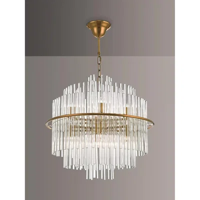 John Lewis Där Lukas Glass Ceiling Light