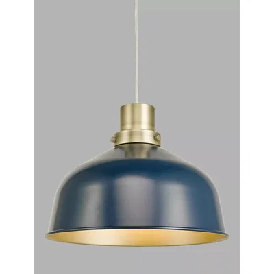 John Lewis John Lewis & Partners Industrial Dome Easy-to-Fit Ceiling Shade