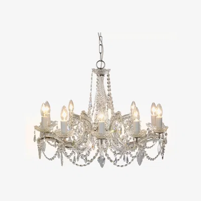 John Lewis Impex Marie Theresa Chandelier, 10 Arm, Crystal