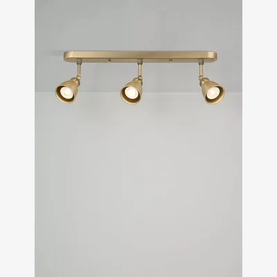 John Lewis John Lewis Baldwin 3 Spotlight Ceiling Bar