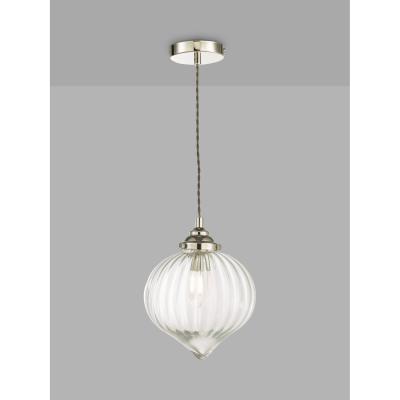John Lewis Där Mya Glass Ceiling Light