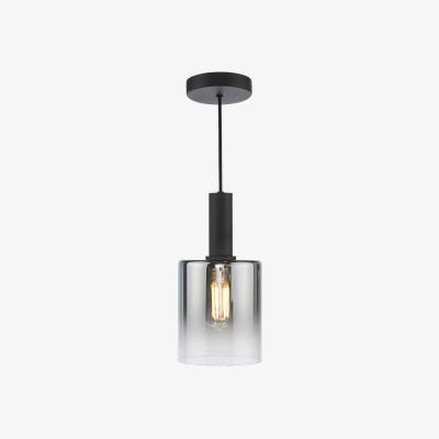 John Lewis Där Savannah Pendant Ceiling Light, Black/Smoked