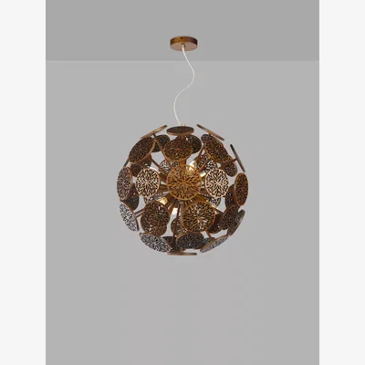 John Lewis John Lewis Tara Ceiling Light, Walnut Stained Ash