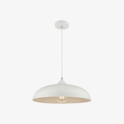 Knees dar lighting Kae012 Kaelan 1 Light Single Pendant White
