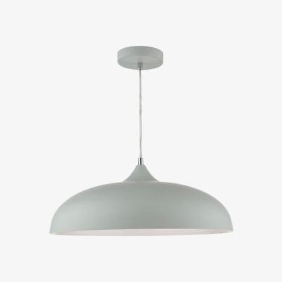 Knees dar lighting Kae0139 Kaelan 1 Light Pendant Soft Matt Grey