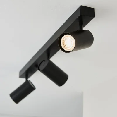 Knees Rez 3 Ceiling Light - Black