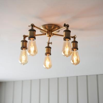 Knees Hal 5 Ceiling Light - Antique Brass