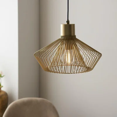 Knees Kimberley Pendant Light - Metallic Gold