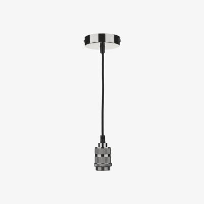 Knees dar lighting Sp8667 1 Light E27 Decorative Suspension Gun Metal