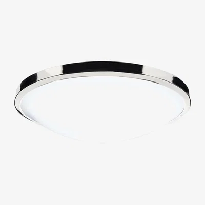 Knees dar lighting DOV5250 Dover Round Acrylic Flush IP44 Polished Chrome
