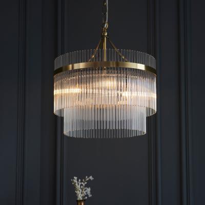 Knees Marietta 3 Pendant Light - Antique Brass