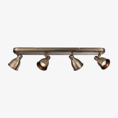 Knees Westbury 4 Light Ceiling Bar - Antique Brass