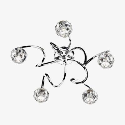 Knees dar lighting BAB5450 Babylon 5 Light Semi Flush Polished Chrome