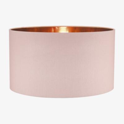 Knees dar lighting TIM6503 Timon Easy Fit Pendant Pink With Copper Lining