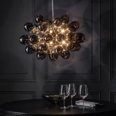Knees Infinity 8 Pendant Light - Chrome