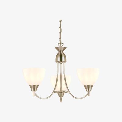 Knees Alton 3 Pendant Light - Satin Chrome