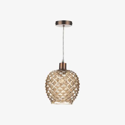 Knees Dar Lighting MOS6535 Mosaic Non Elec Antique Gold