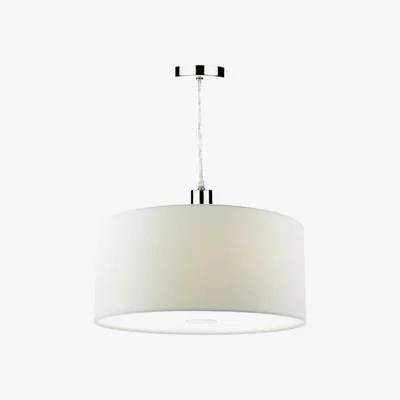 Knees dar lighting Ron652 Ronda 40cm Easyfit Pendant Porcelain White