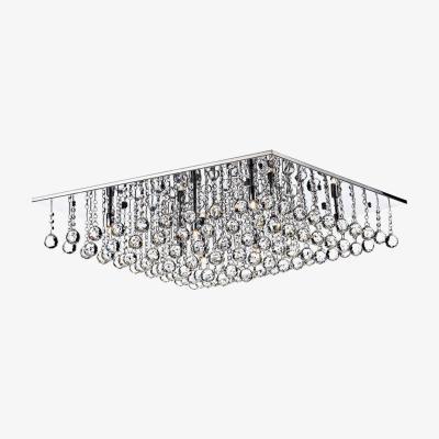 Knees Dar Lighting ABA4750 Abacus 8 Light 800mm G9 Square Flush