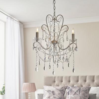 Knees Berkley 3 Pendant Light - Aged Silver