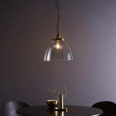 Knees Hansen Grand Pendant Light - Antique Brass