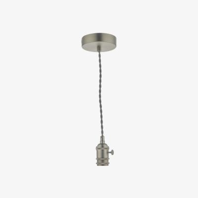 Knees dar lighting Spb0161 Accessory 1 Light Suspension Antique Chrome