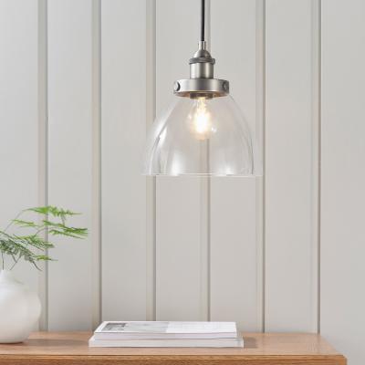 Knees Hansen Pendant Light - Brushed Silver