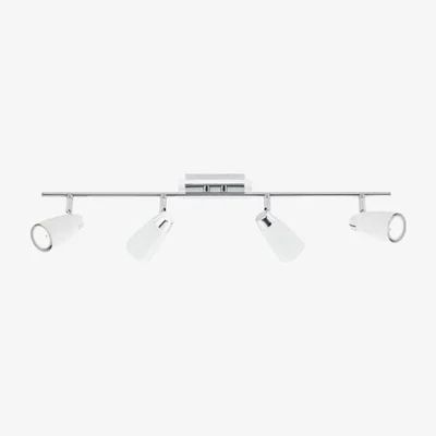 Knees Dar Lighting LOF842 Loft 4 Light Bar White