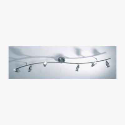Knees dar lighting GEM0646 Gemini 6 Light Bar Satin Chrome