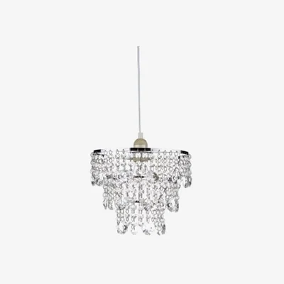 Knees dar lighting Cyb6550 Cybil Crystal Non Elec Polished Chrome