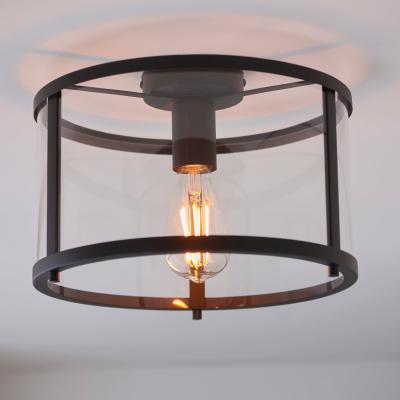 Knees Hopton Ceiling Light - Black